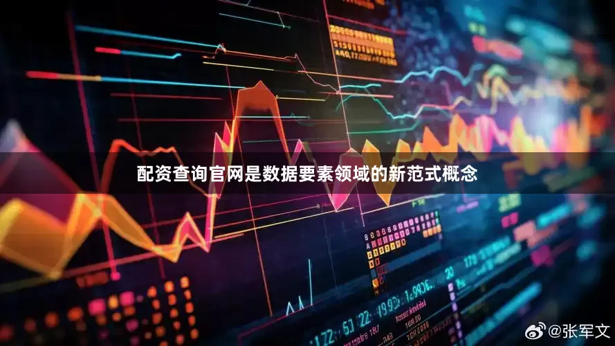 配资查询官网是数据要素领域的新范式概念