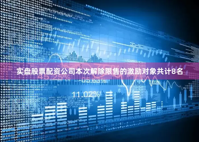 实盘股票配资公司本次解除限售的激励对象共计8名