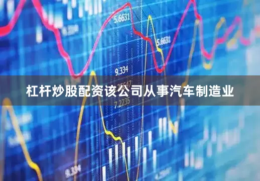 杠杆炒股配资该公司从事汽车制造业